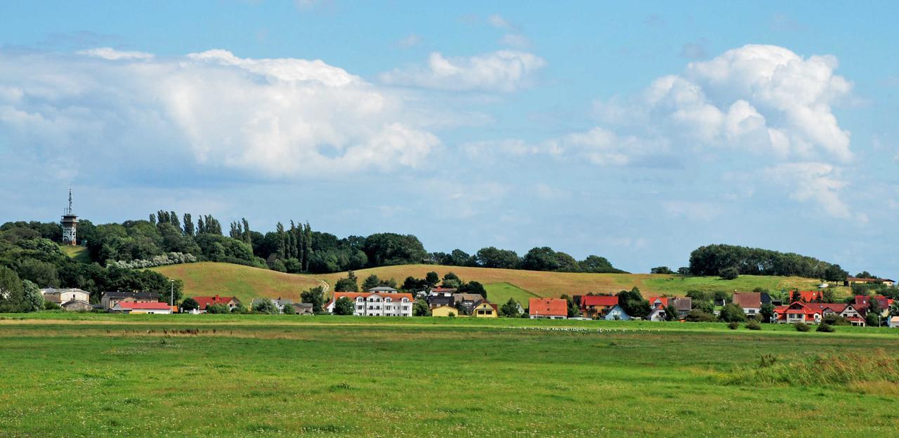 Ferienhaus Westwind beim Fischer am Ostseestrand Thiessow Exterior foto